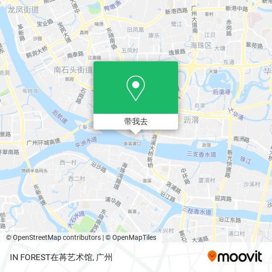 IN FOREST在苒艺术馆地图