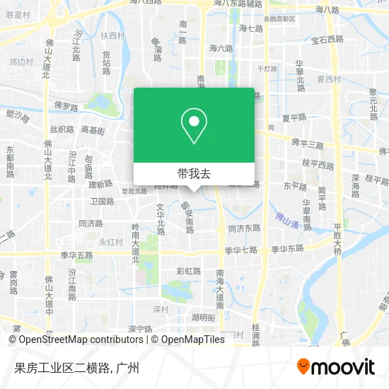 果房工业区二横路地图