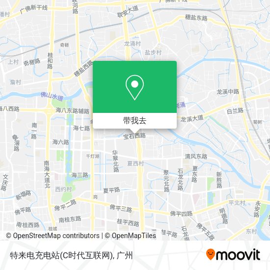 特来电充电站(C时代互联网)地图
