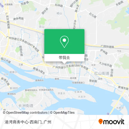 港湾商务中心-西南门地图