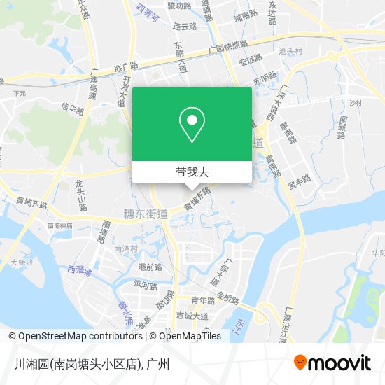 川湘园(南岗塘头小区店)地图