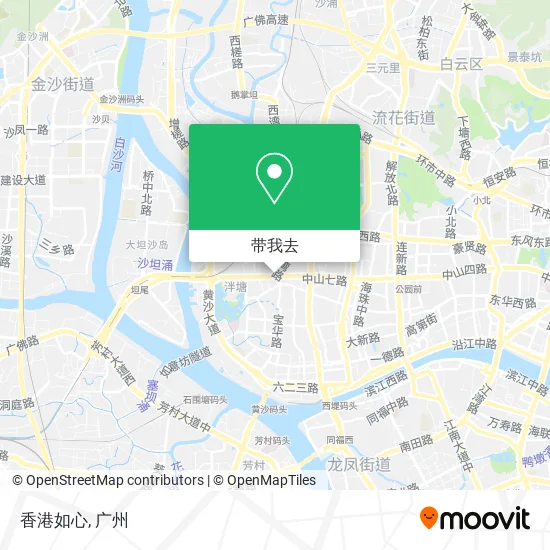 香港如心地图