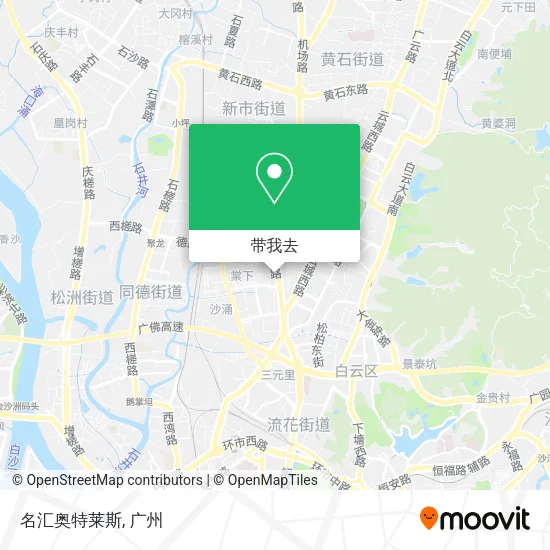 名汇奥特莱斯地图
