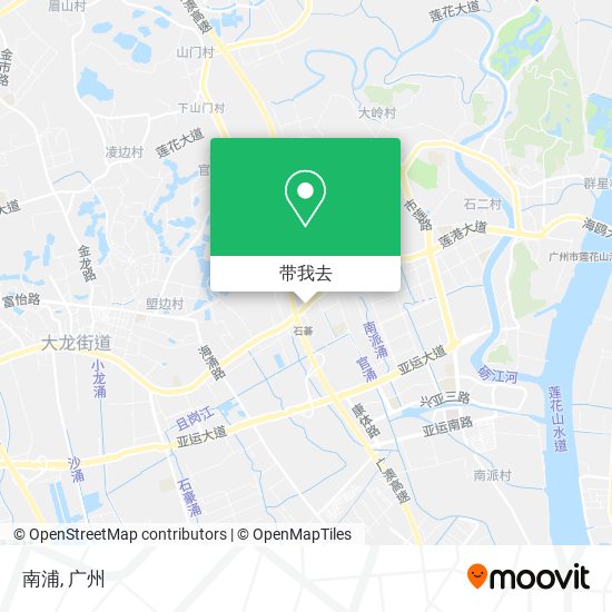 南浦地图