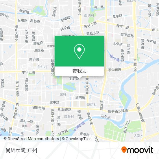 尚锦丝绸地图
