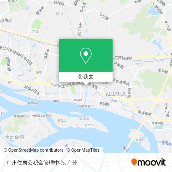 广州住房公积金管理中心地图