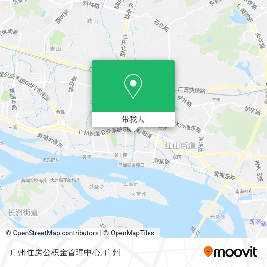 广州住房公积金管理中心地图