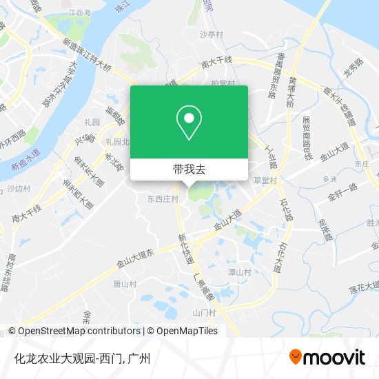 化龙农业大观园-西门地图