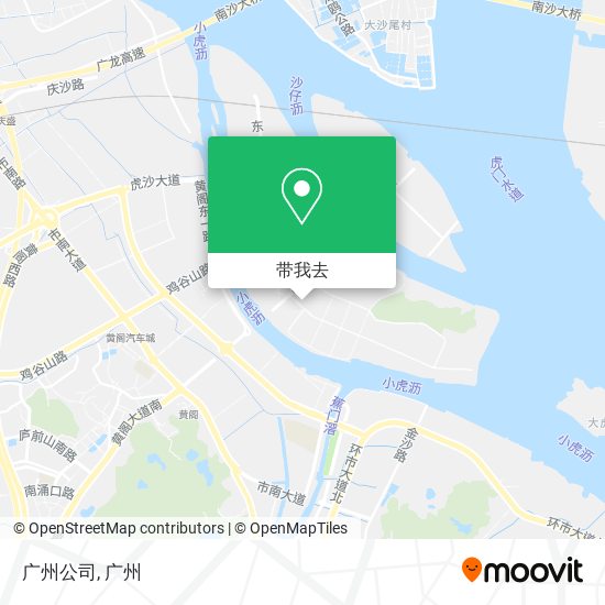 广州公司地图