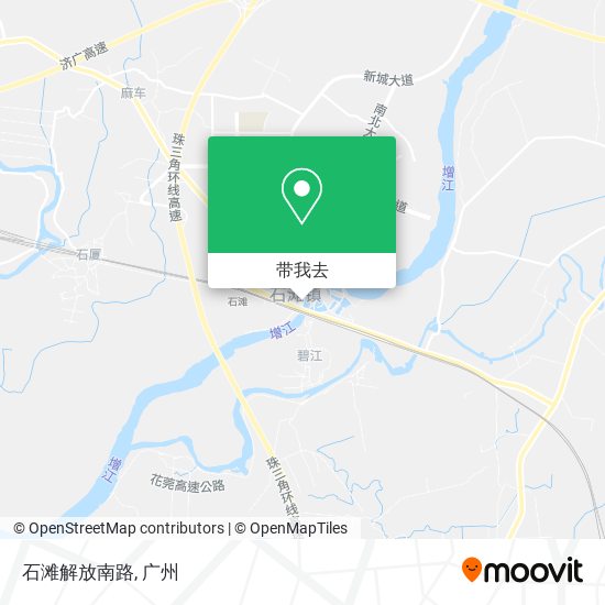石滩解放南路地图
