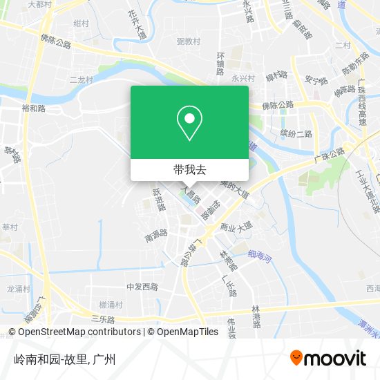 岭南和园-故里地图
