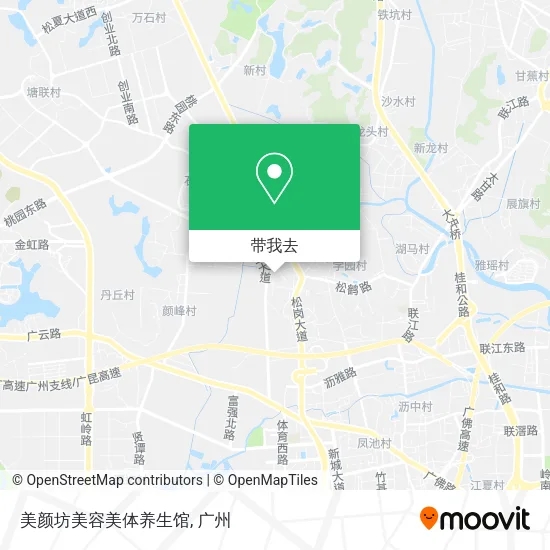 美颜坊美容美体养生馆地图