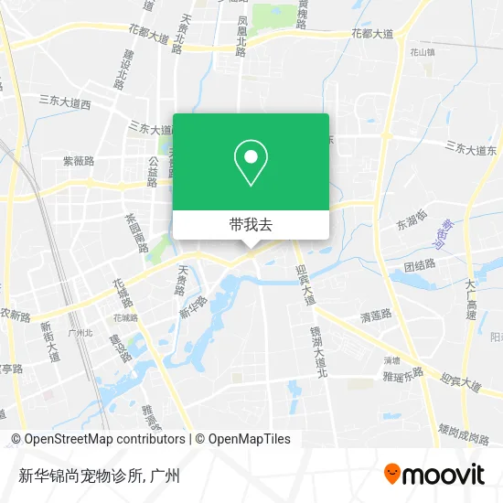 新华锦尚宠物诊所地图