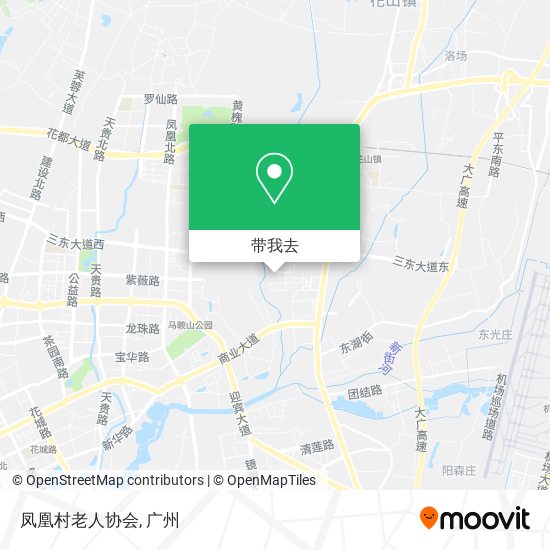 凤凰村老人协会地图