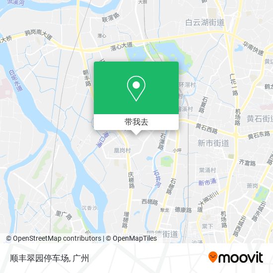 顺丰翠园停车场地图