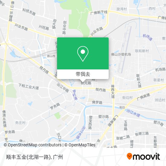 顺丰五金(北湖一路)地图