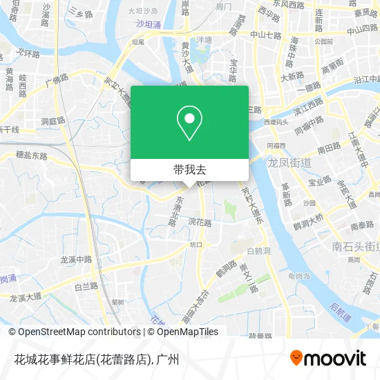 花城花事鲜花店(花蕾路店)地图
