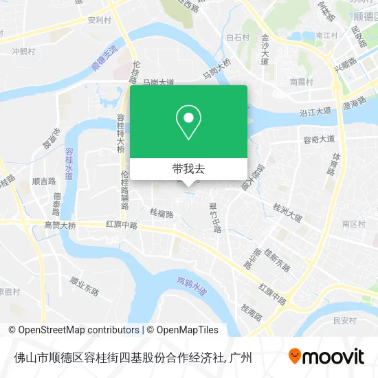 佛山市顺德区容桂街四基股份合作经济社地图