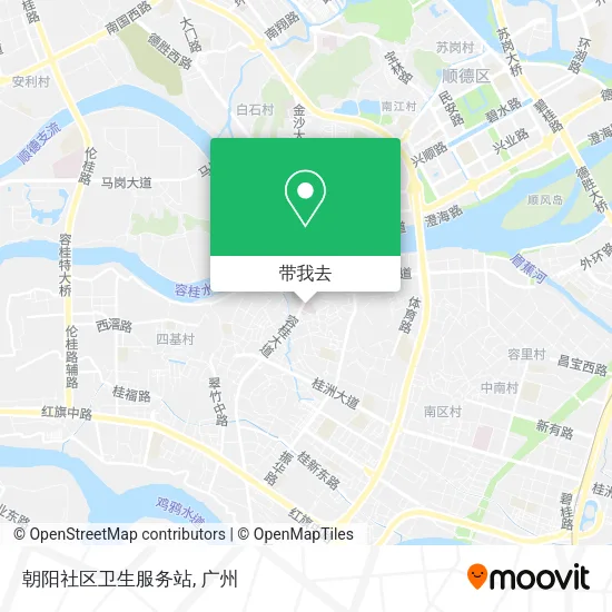 朝阳社区卫生服务站地图