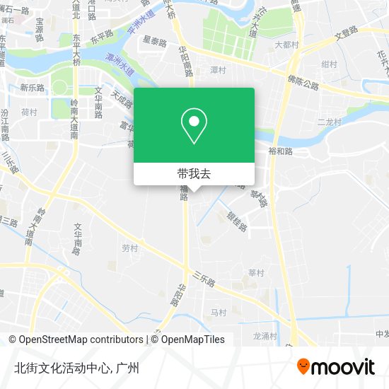 北街文化活动中心地图
