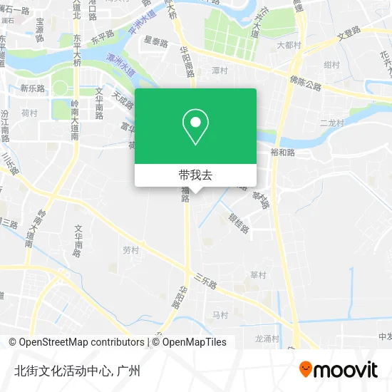 北街文化活动中心地图
