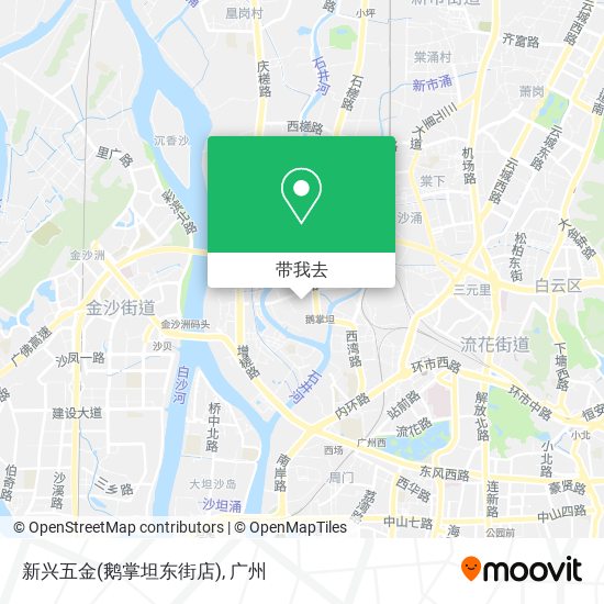 新兴五金(鹅掌坦东街店)地图