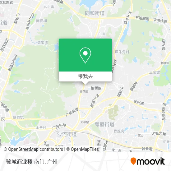 骏城商业楼-南门地图