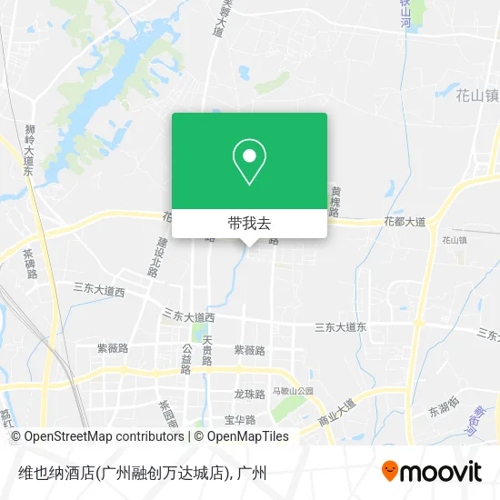 维也纳酒店(广州融创万达城店)地图
