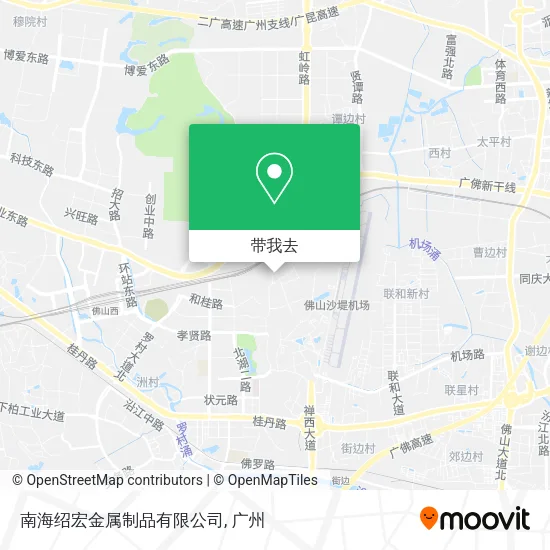 南海绍宏金属制品有限公司地图