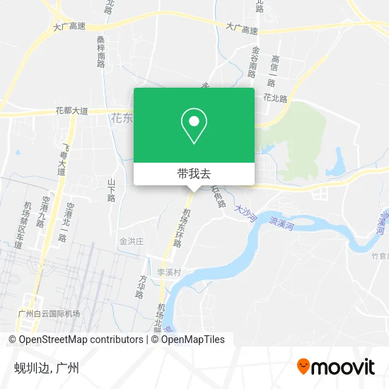 蚬圳边地图