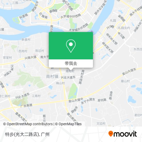 特步(光大二路店)地图