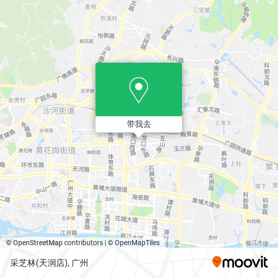 采芝林(天润店)地图