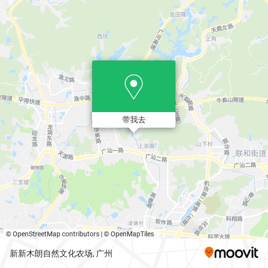 新新木朗自然文化农场地图