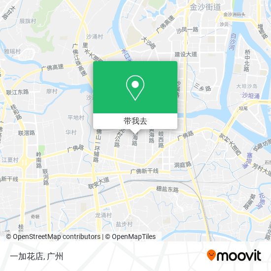 一加花店地图