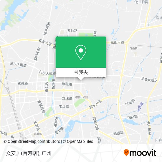 众安居(百寿店)地图