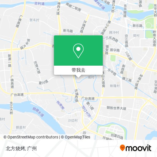 北方烧烤地图