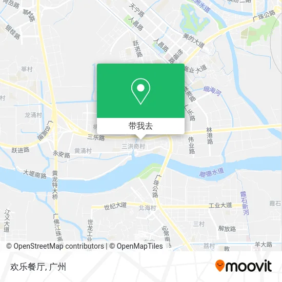 欢乐餐厅地图