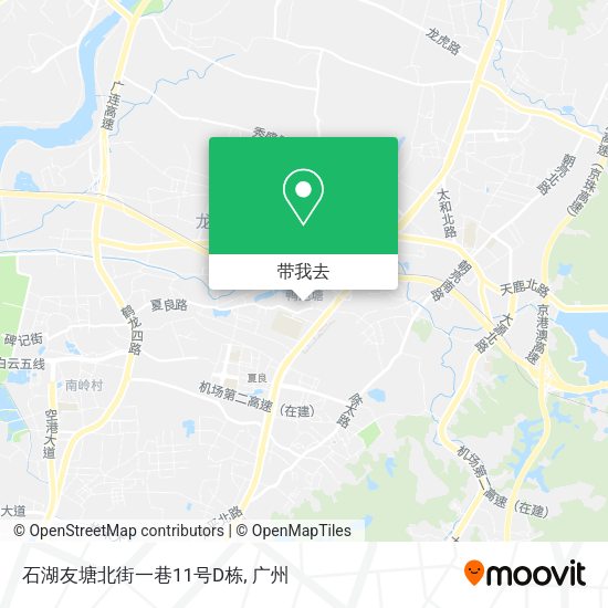 石湖友塘北街一巷11号D栋地图