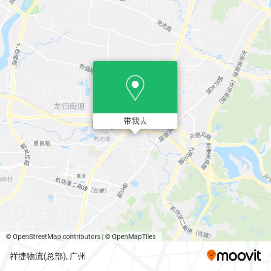 祥捷物流(总部)地图