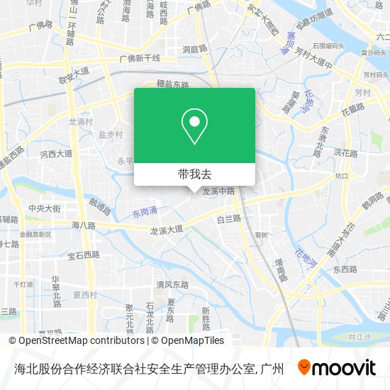 海北股份合作经济联合社安全生产管理办公室地图