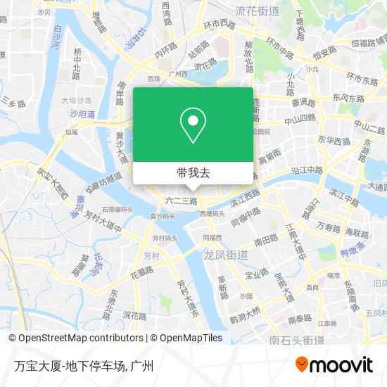 万宝大厦-地下停车场地图