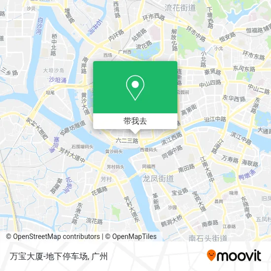 万宝大厦-地下停车场地图