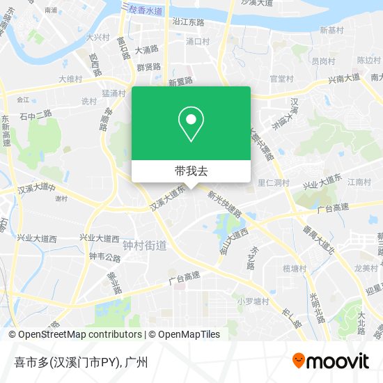 喜市多(汉溪门市PY)地图