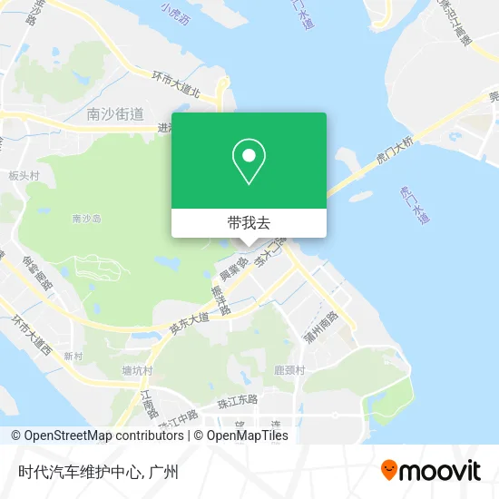 时代汽车维护中心地图