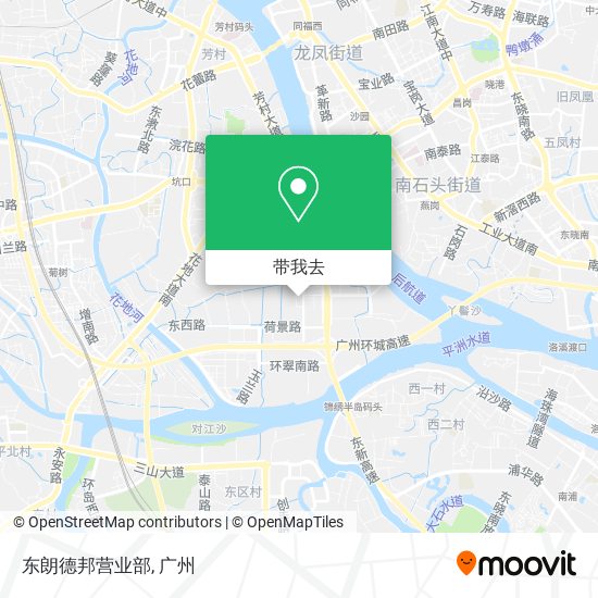东朗德邦营业部地图