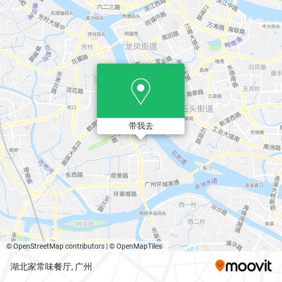 湖北家常味餐厅地图