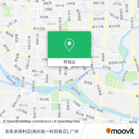 喜客来便利店(南街新一村四巷店)地图