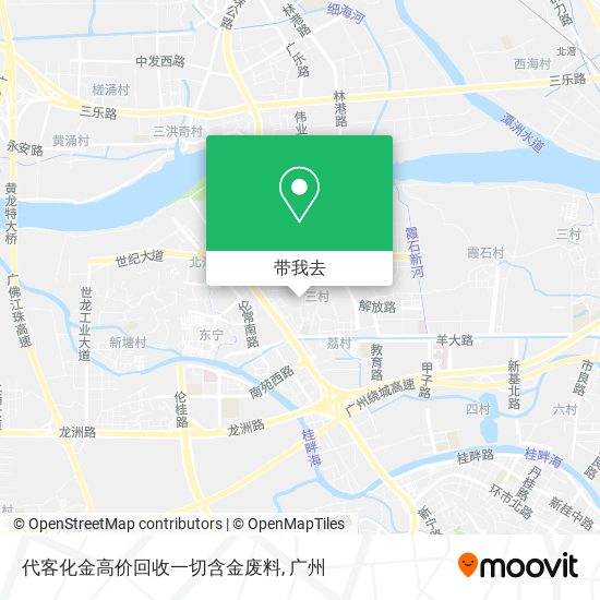 代客化金高价回收一切含金废料地图