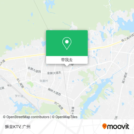 狮皇KTV地图