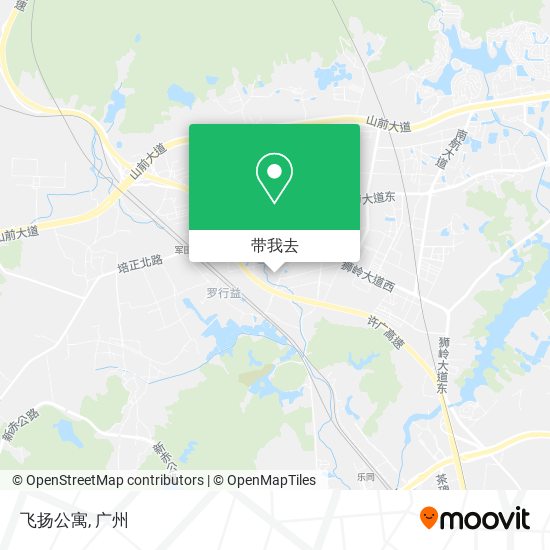 飞扬公寓地图